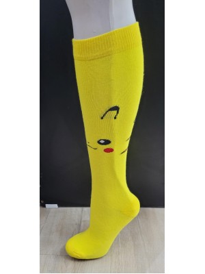 MEIA CANO LONGO PIKACHU