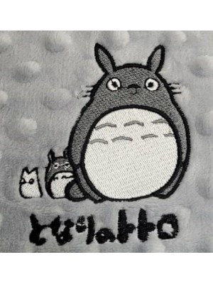 COBERTOR MANTA POP CORN TOTORO