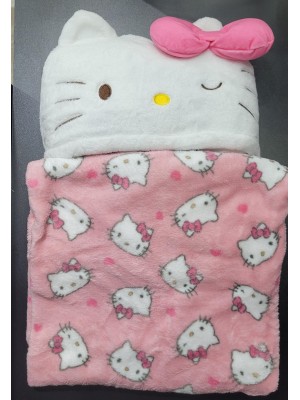 Manta Sanrio com capuz